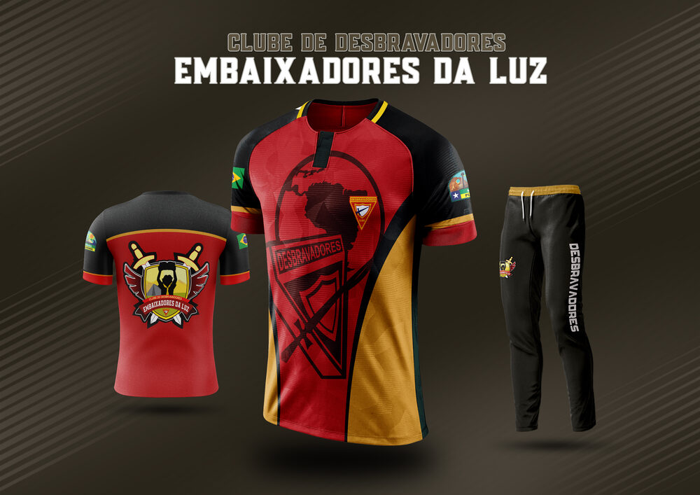 Conjunto completo do uniforme atual